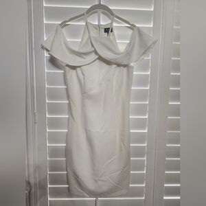 Bardot Cream Dress